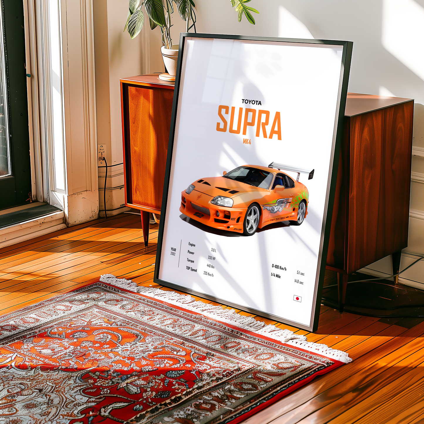 Toyota Supra MK4 'CORE' Poster