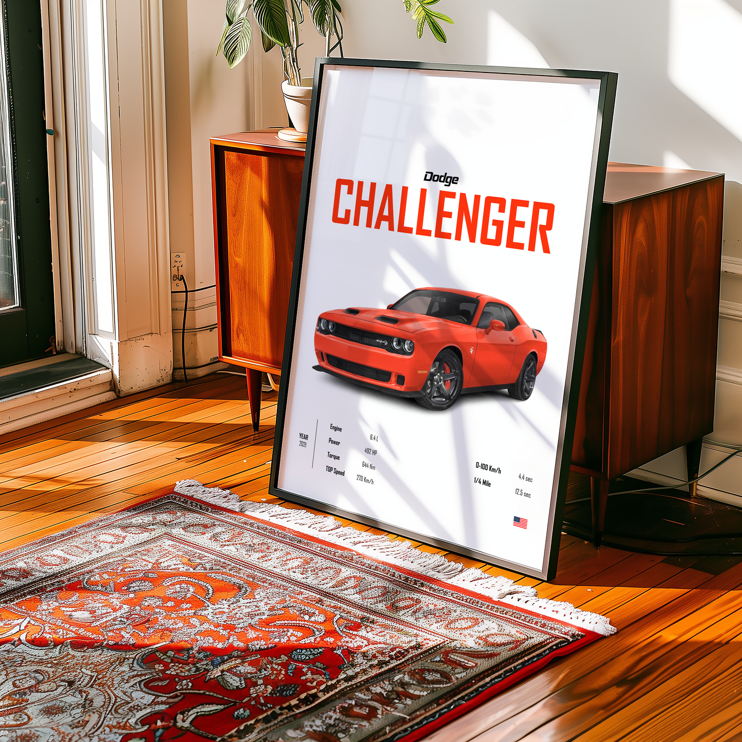 Dodge Challenger 'CORE' Poster