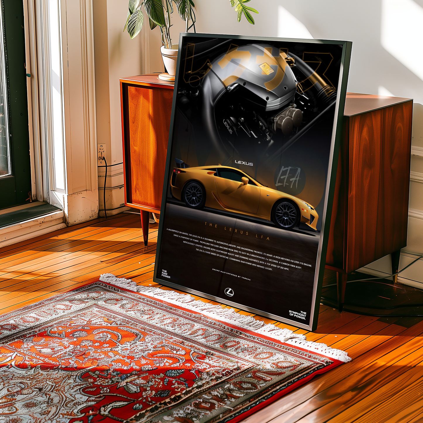 Lexus LFA Concept Poster