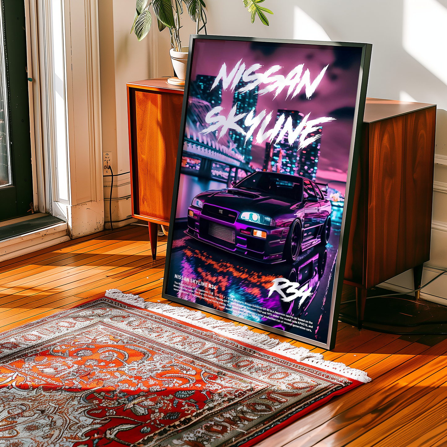 Nissan Skyline R34 Concept Poster