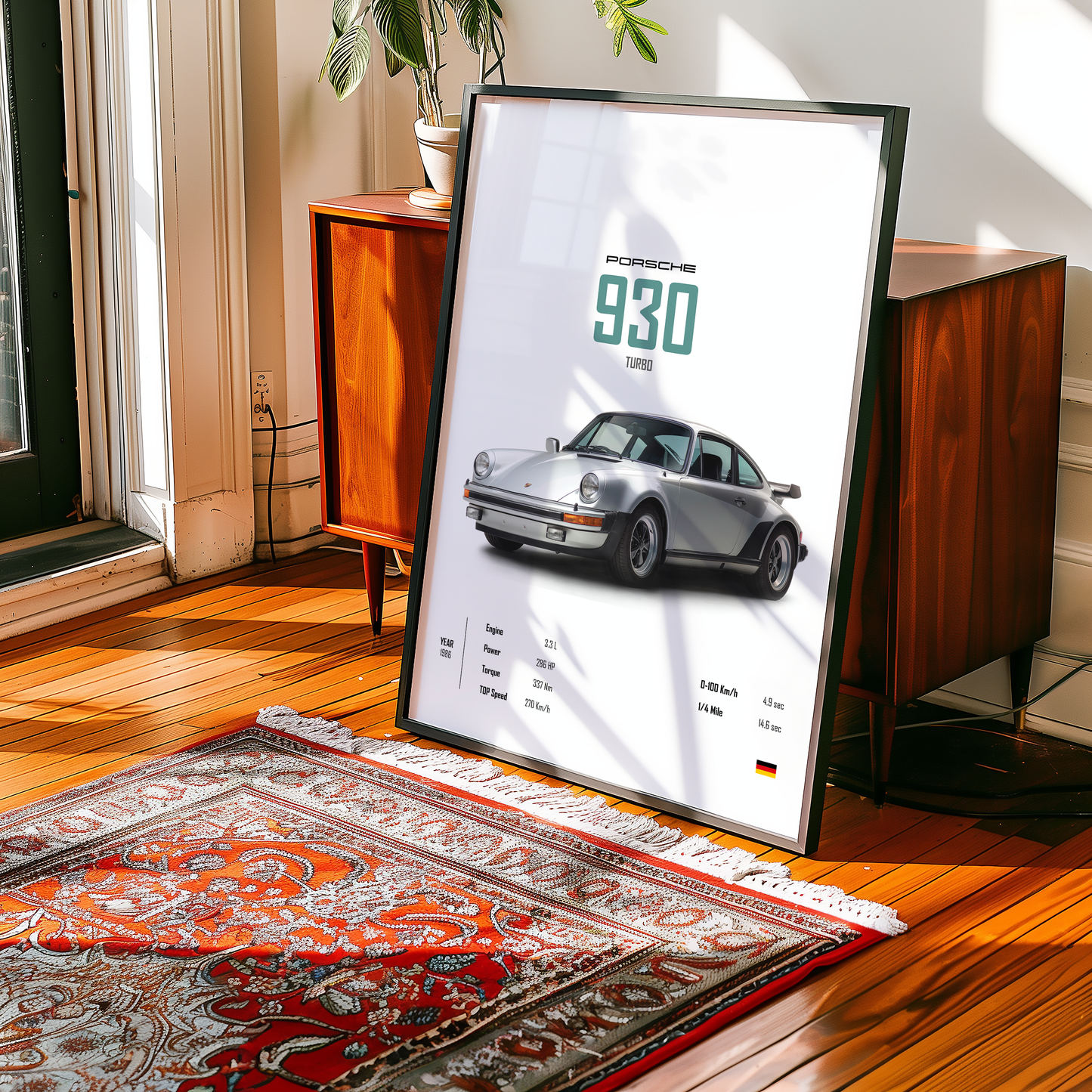 Porsche 930 Turbo 'CORE' Poster