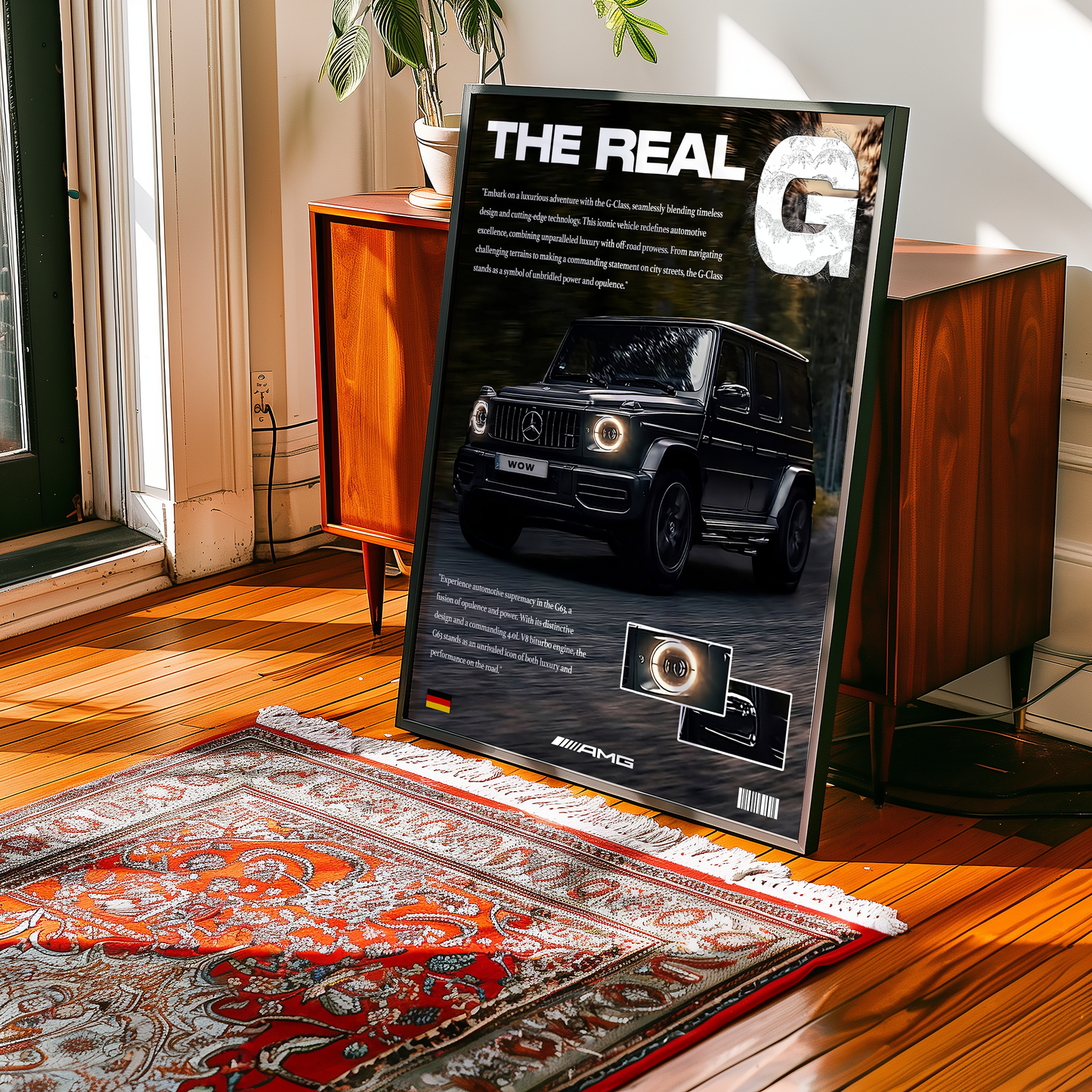 Mercedes G63 Details Poster
