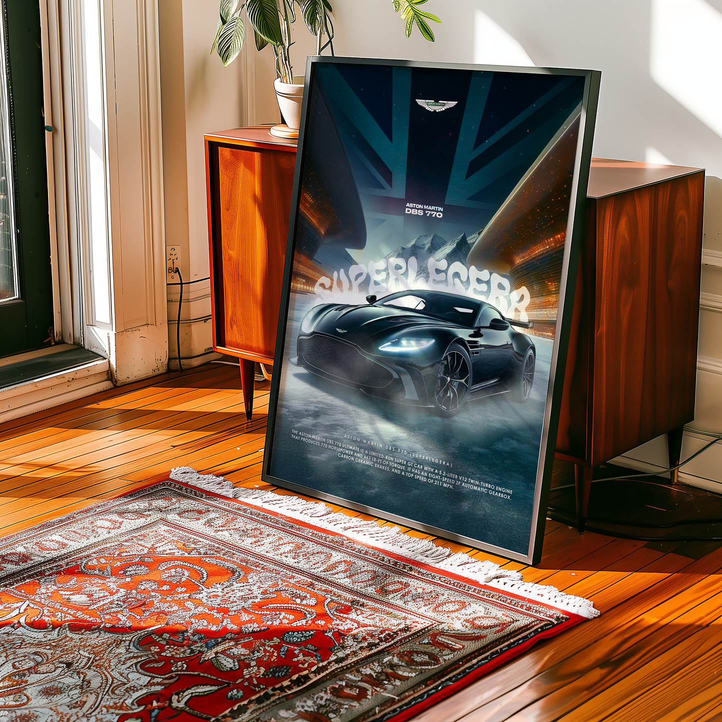 Aston Martin DBS 770 Concept Poster