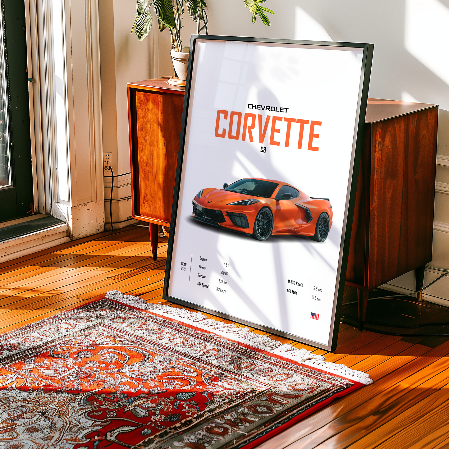 Chevrolet Corvette C8 'CORE' Poster