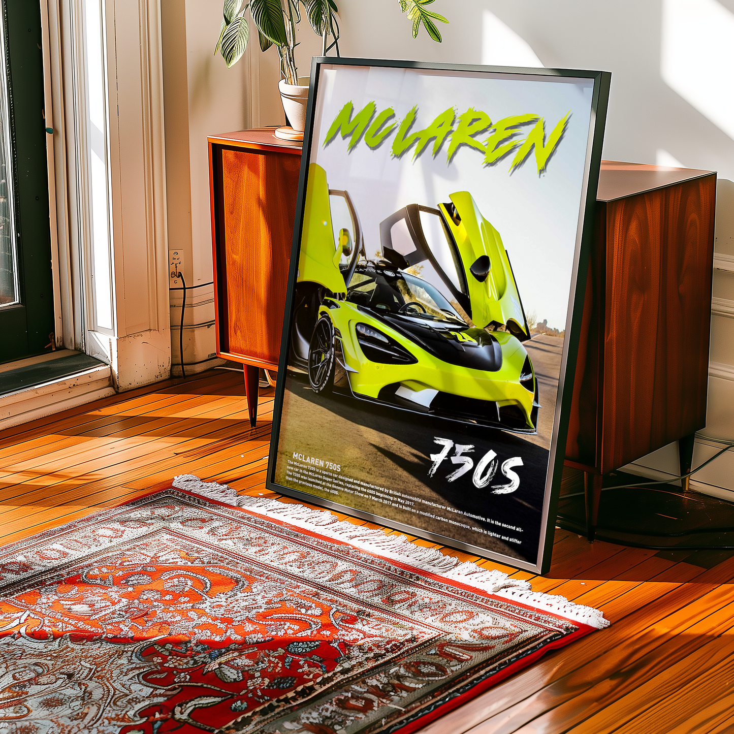 McLaren 750S Concept Poster