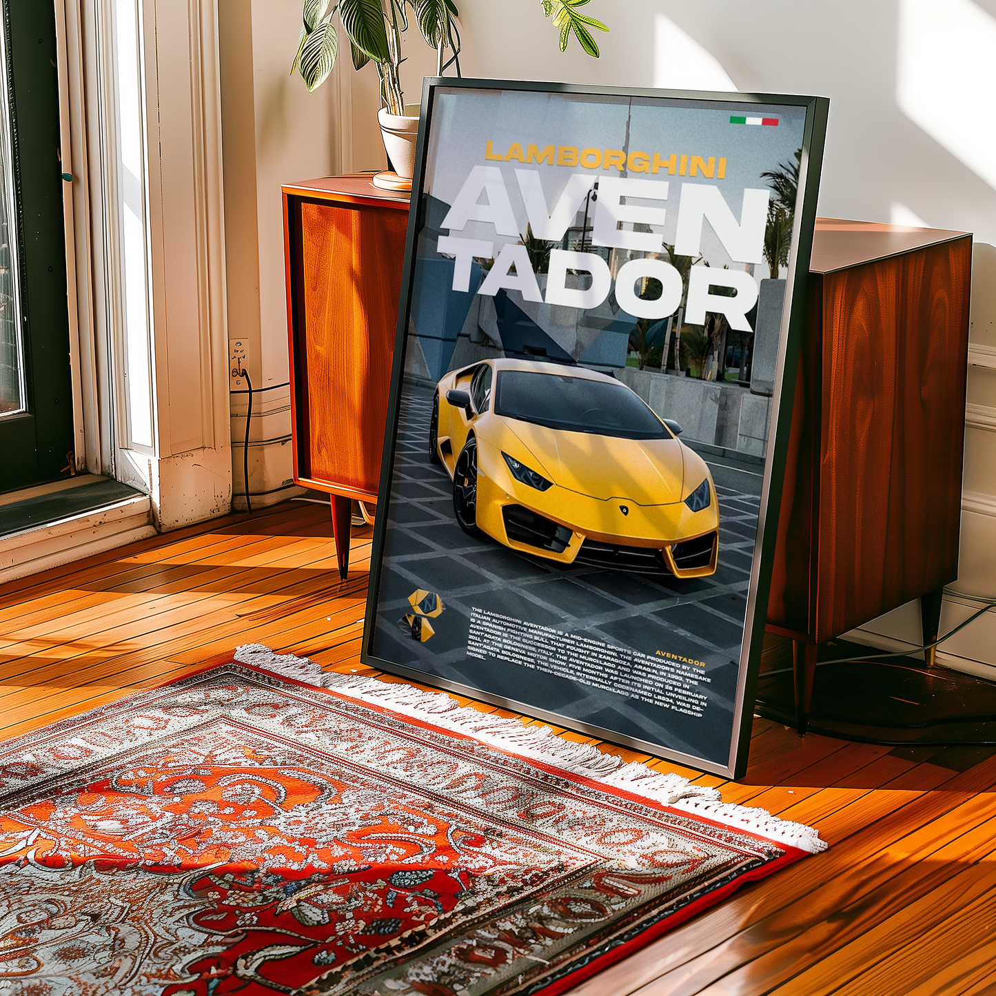 Lamborghini Aventador Concept Poster