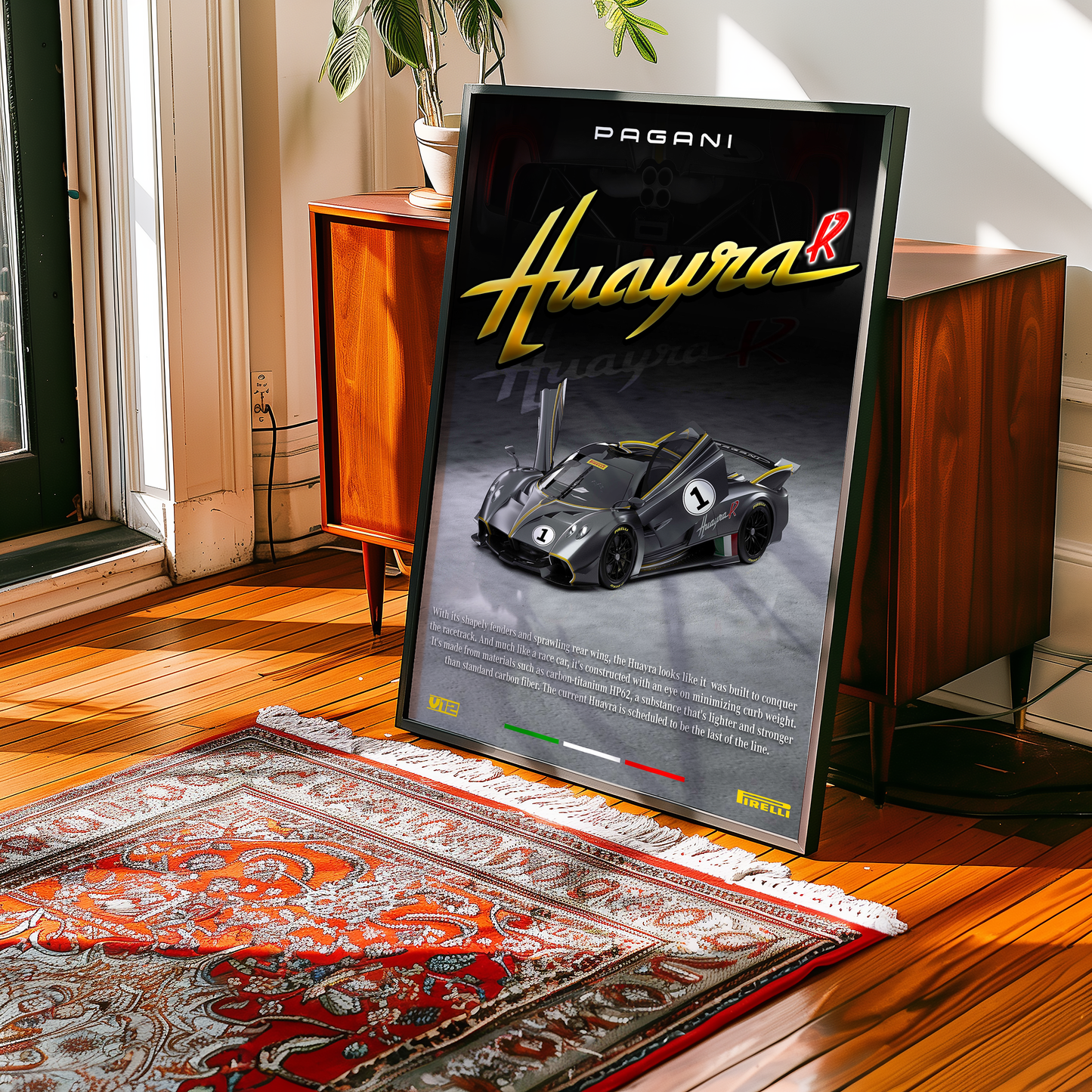 Pagani Huayra Concept Poster