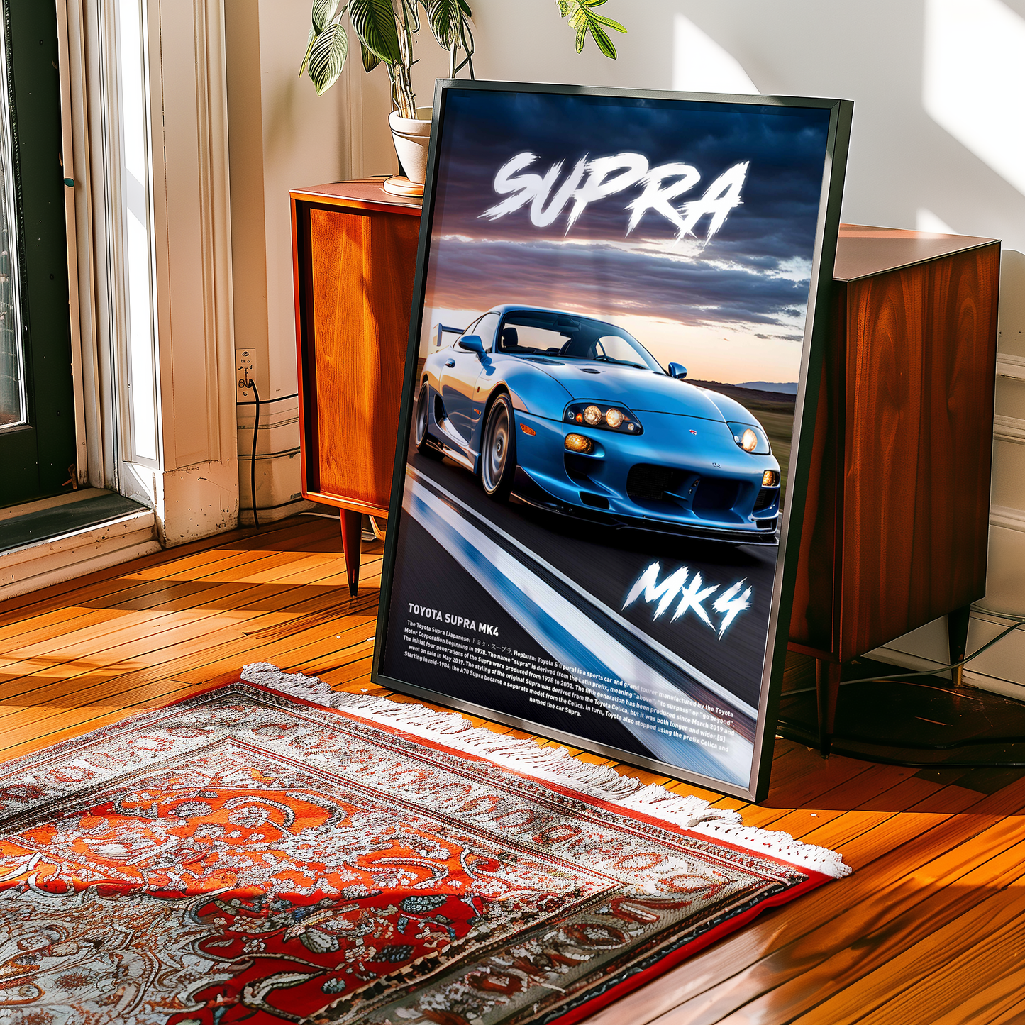 Toyota Supra Mk4 Concept Poster