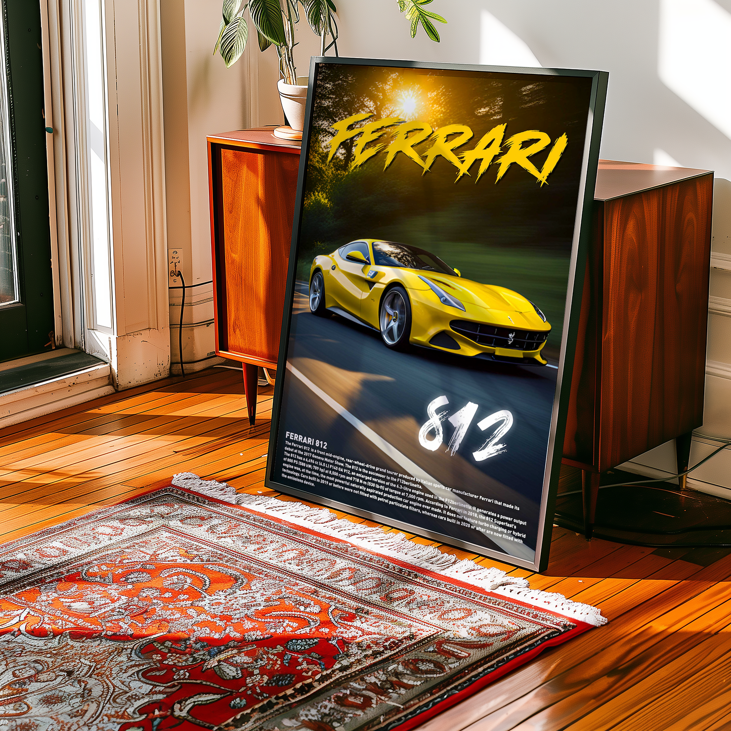 Ferrari 812 Concept Poster