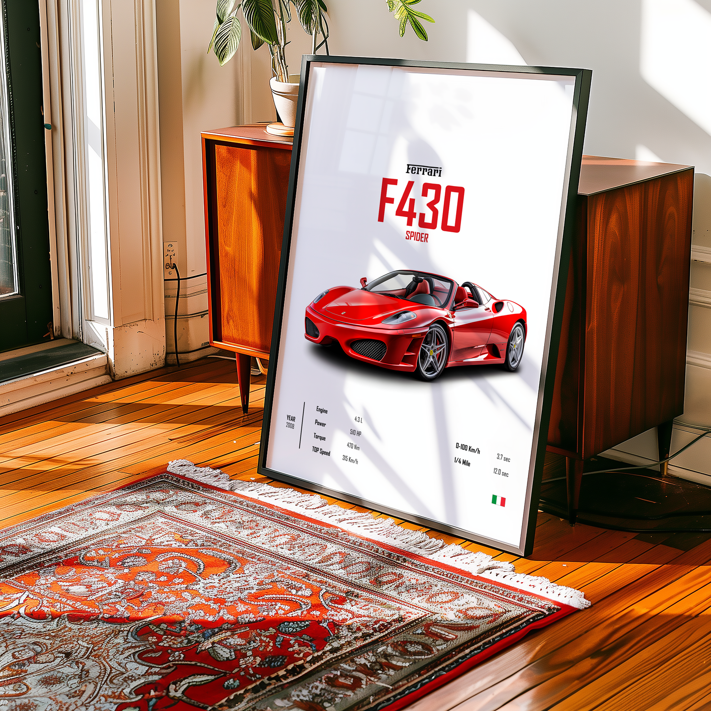 Ferrari F430 Spider GTO 'CORE' Poster