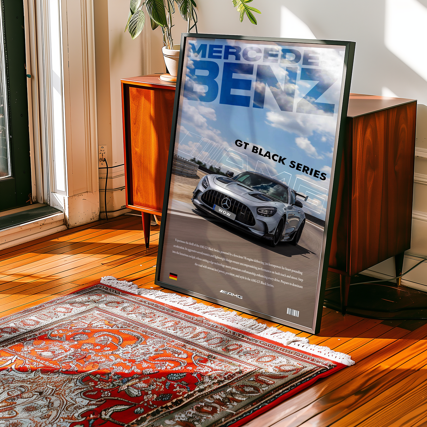 Mercedes AMG GT Concept Poster