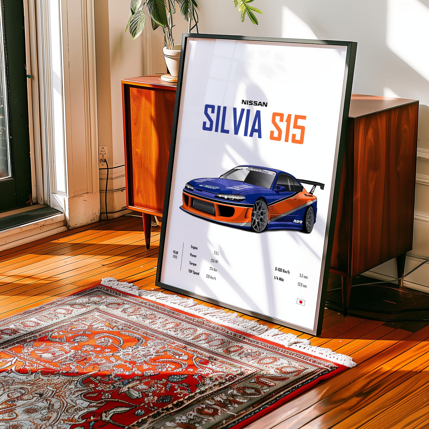 Nissan Silvia S15 'CORE' Poster