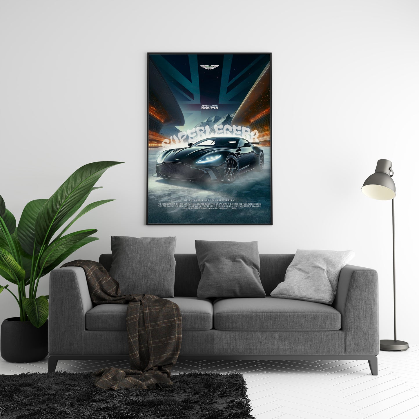 Aston Martin DBS 770 Concept Poster