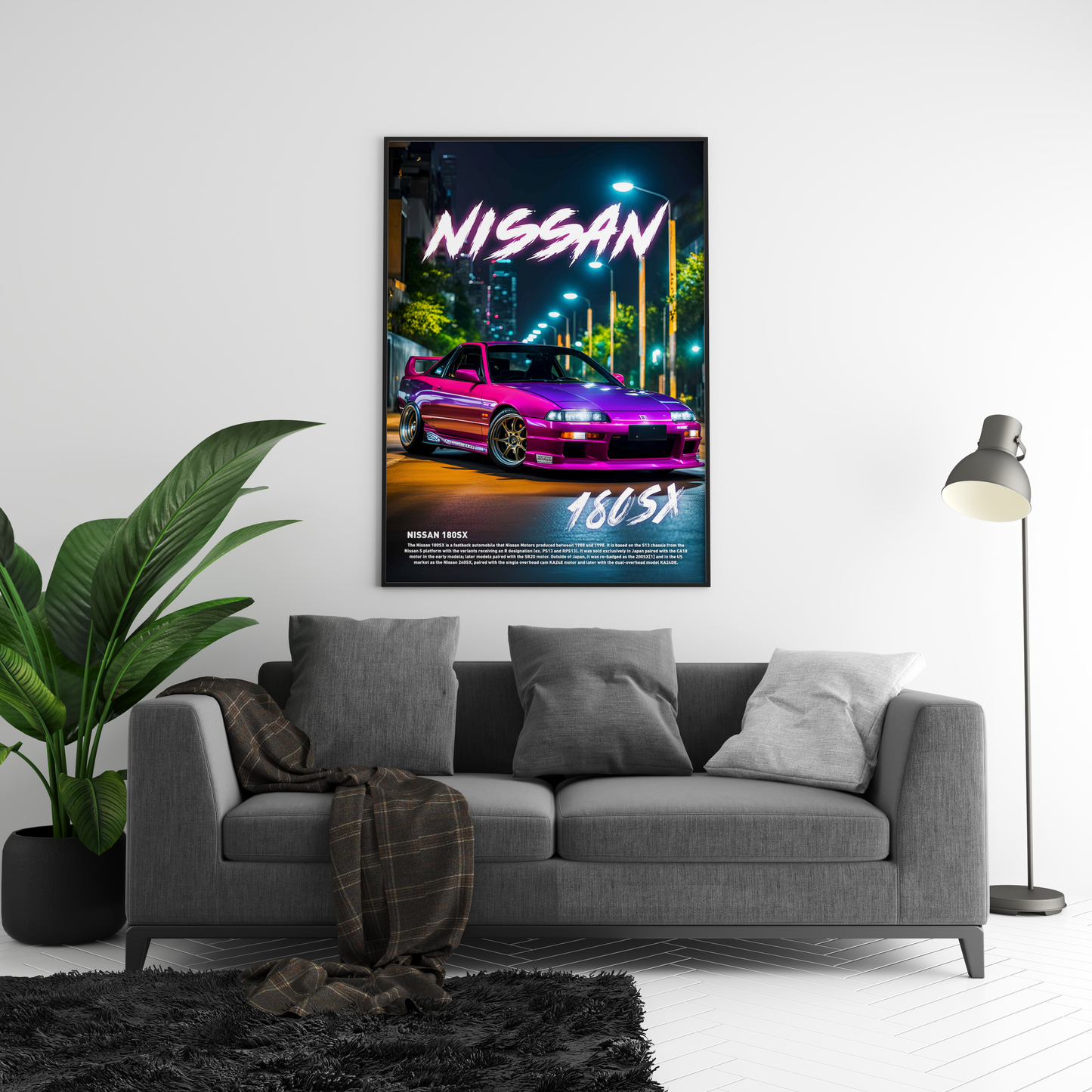 Nissan 180SX Concept Poster