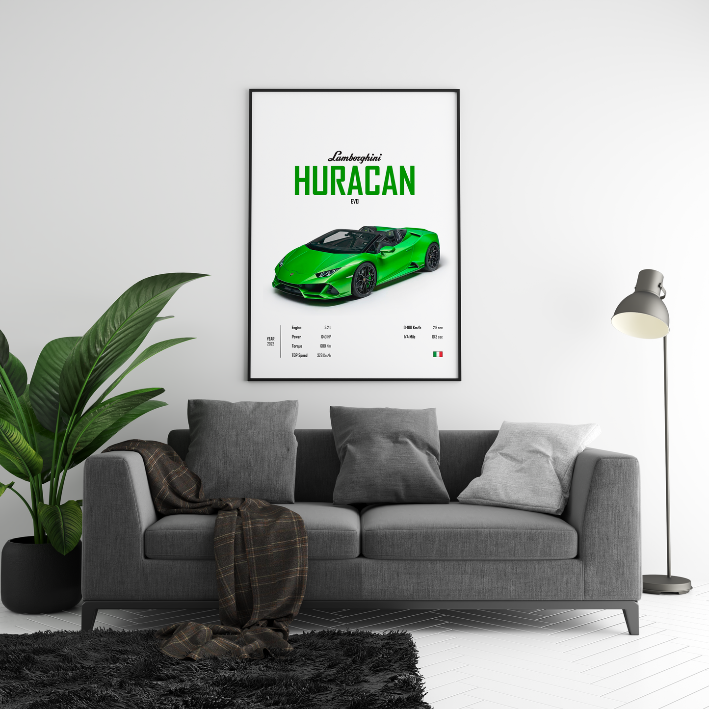 Lamborghini Huracan EVO 'CORE' Poster