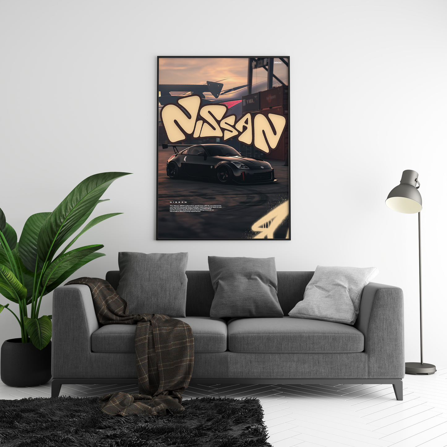 Nissan 350z Concept Poster