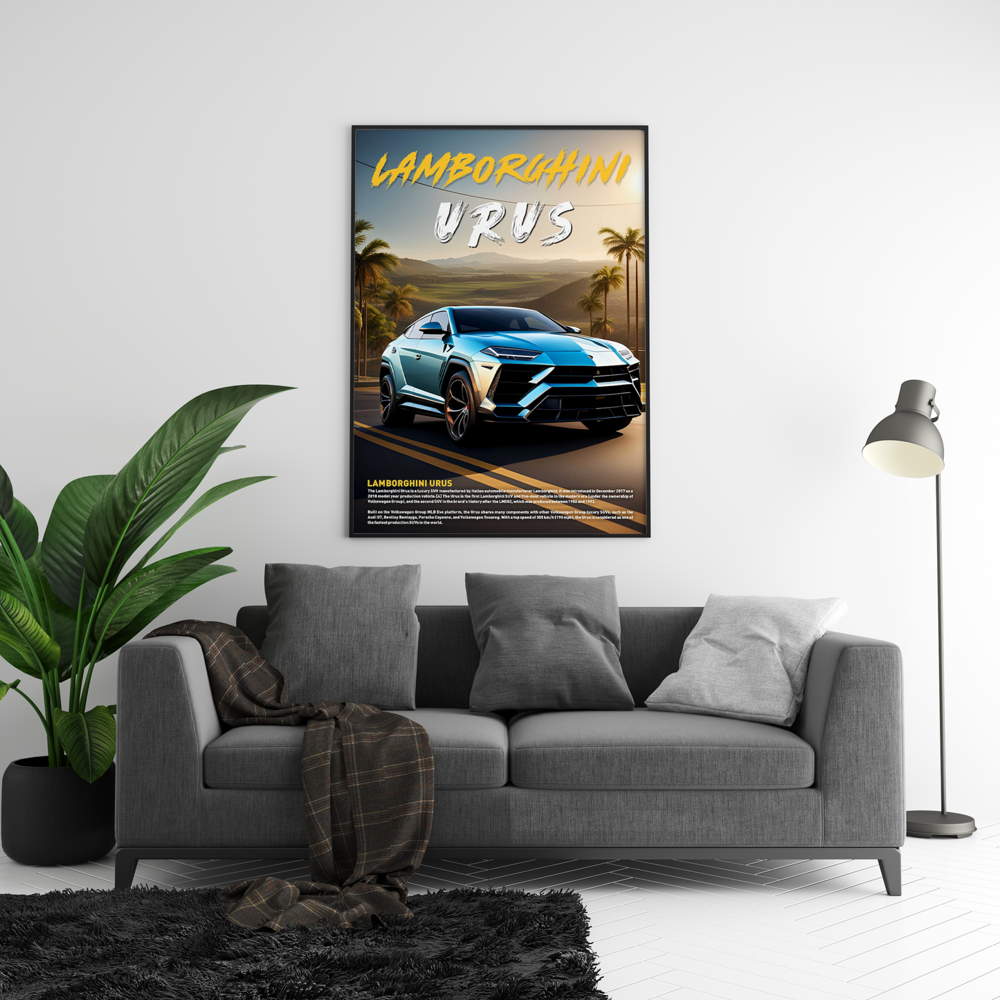 Lamborghini Urus Concept Poster