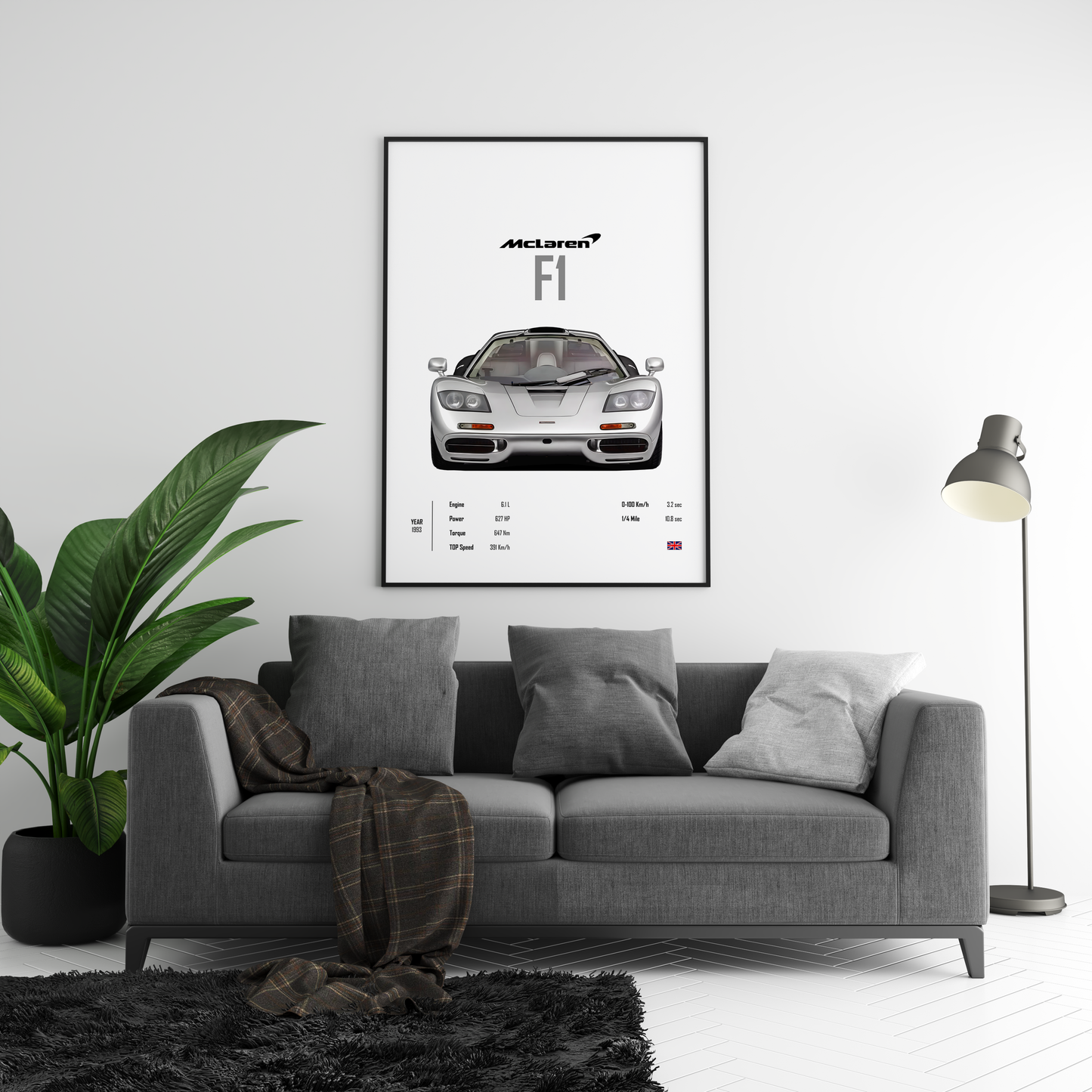 McLaren F1 'CORE' Poster