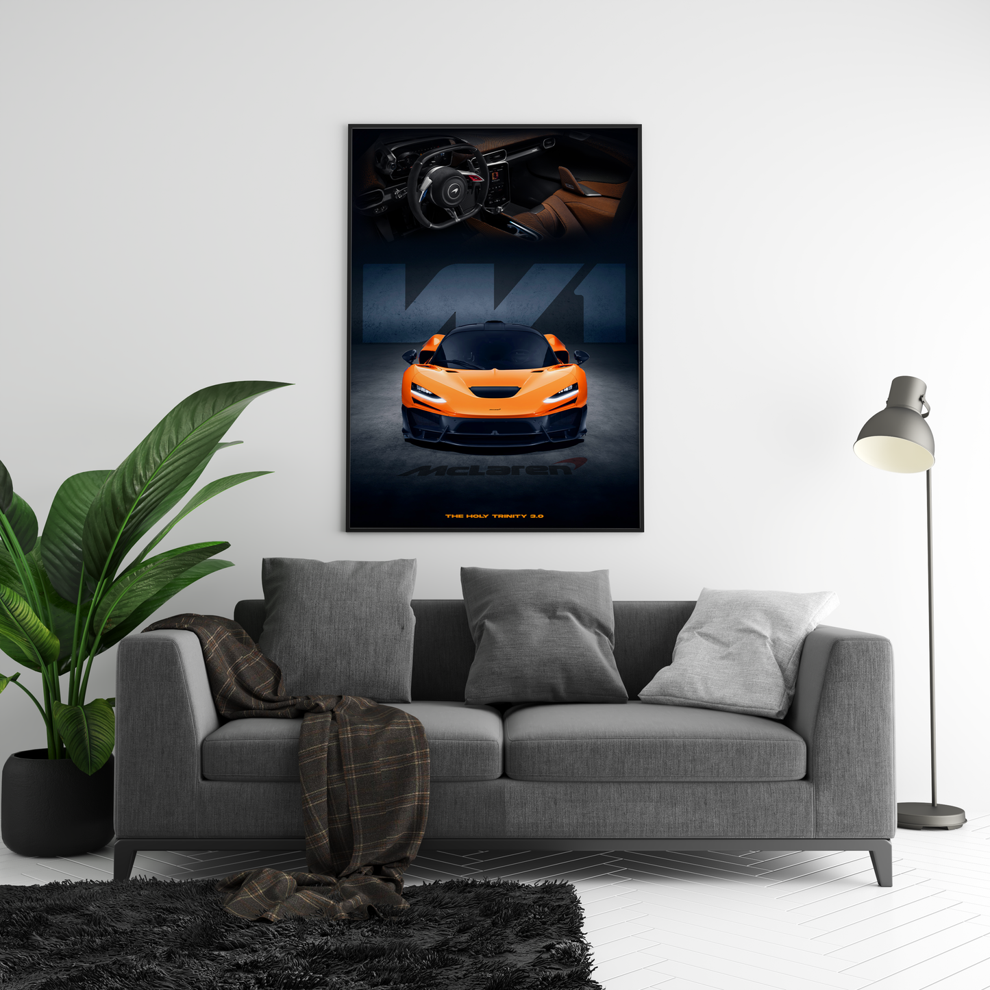 McLaren W1 Concept Poster