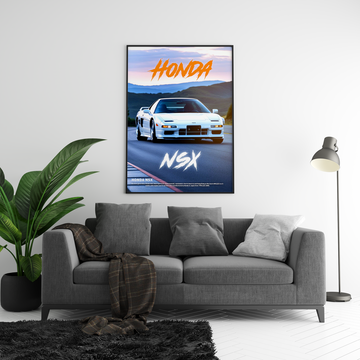 Honda NSX Concept Poster