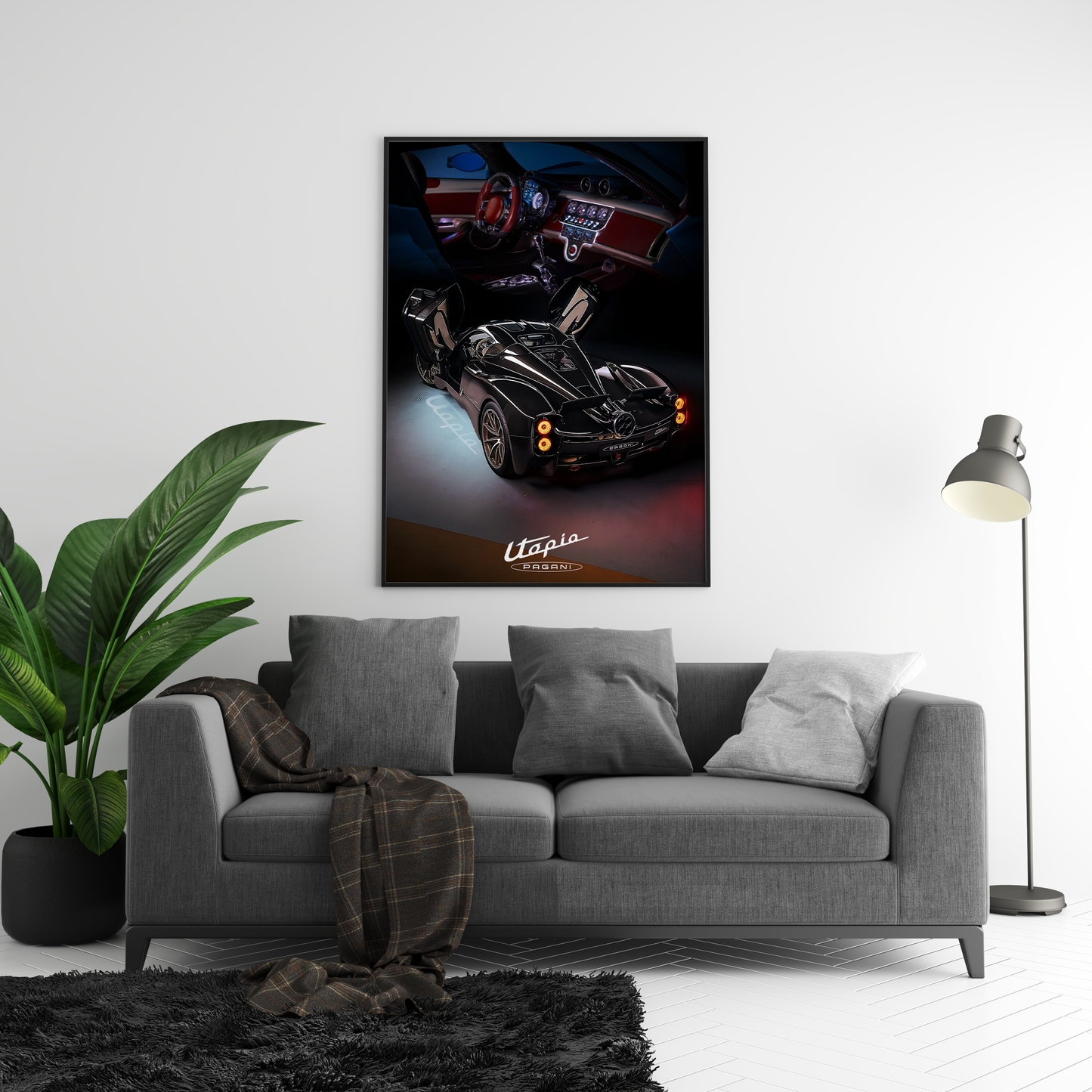 Pagani Utopia Concept Poster