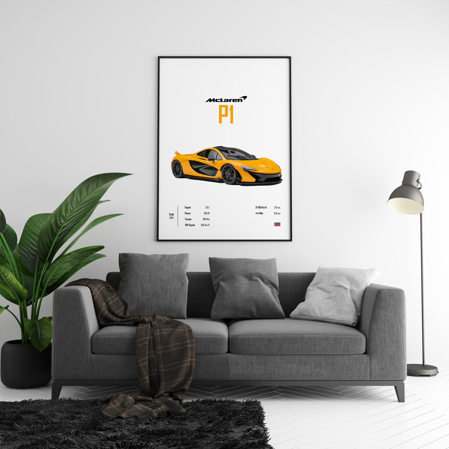 McLaren P1 'CORE' Poster
