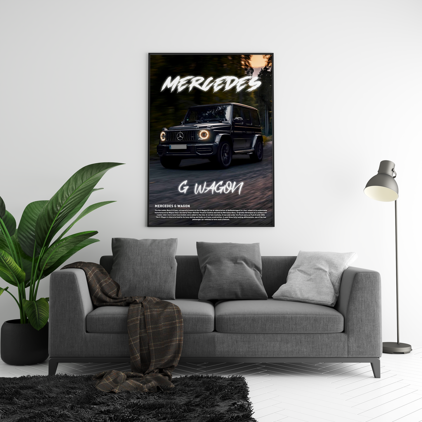 Mercedes G-Wagon Concept Poster