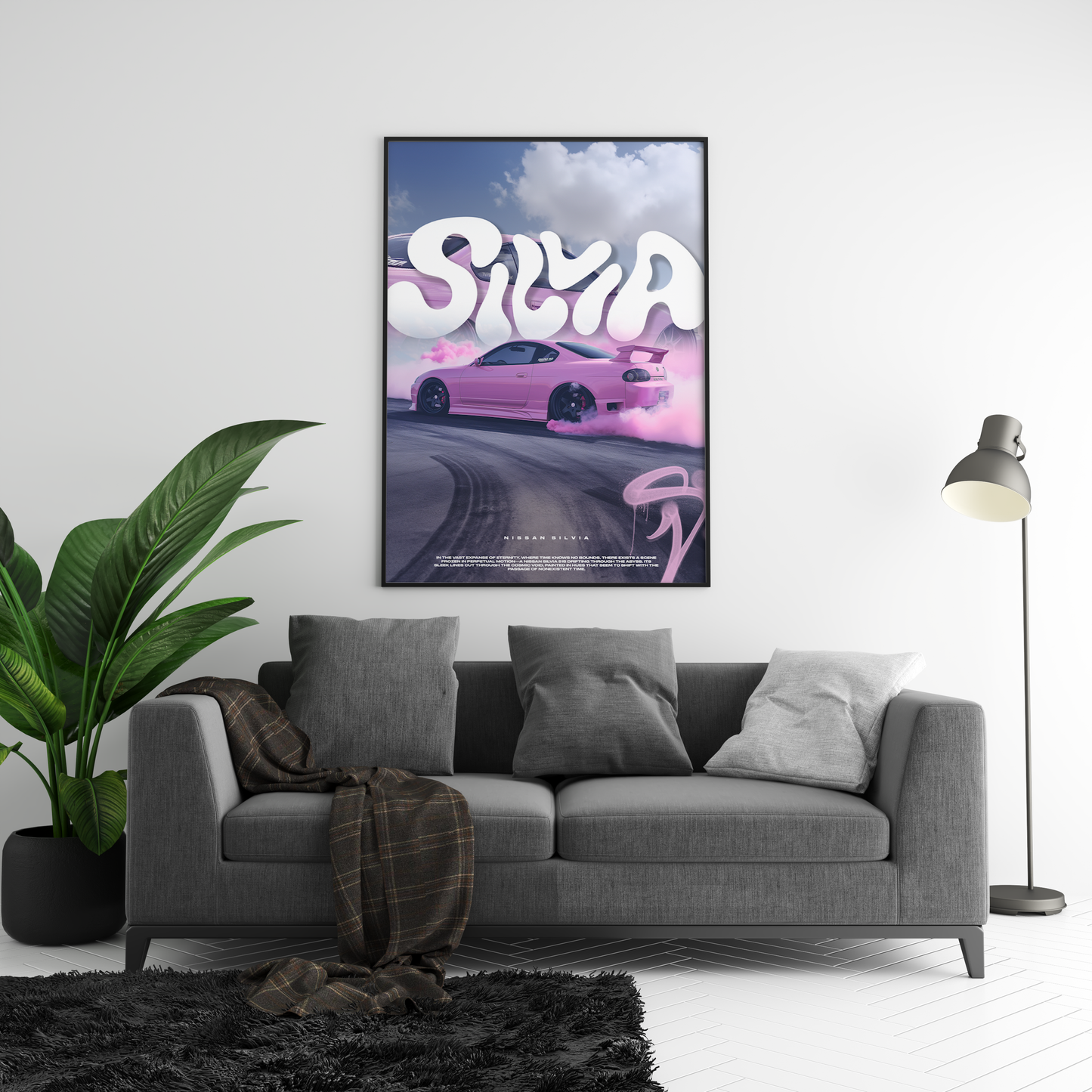 Nissan Silvia Concept Poster