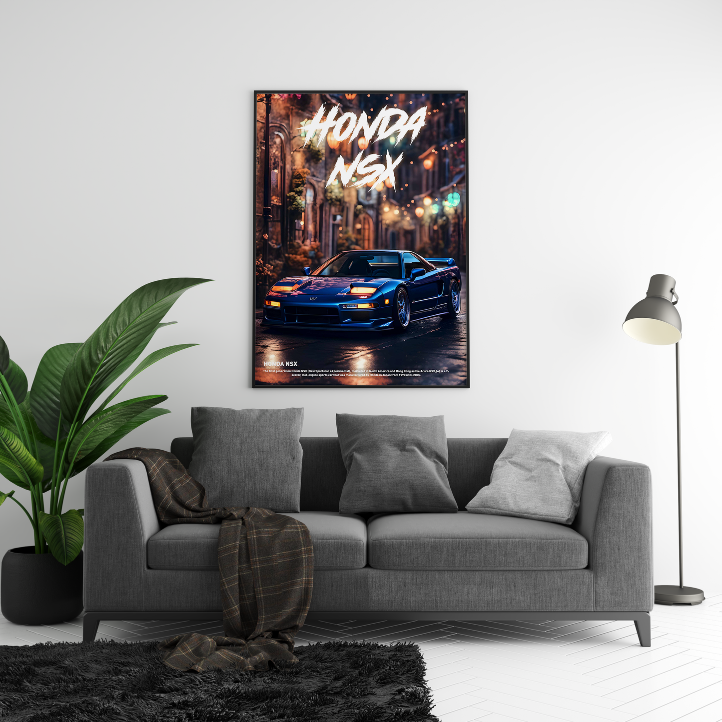 Honda NSX Concept Poster
