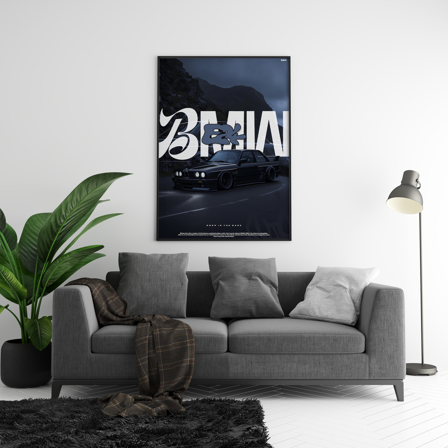 BMW E24 Concept Poster