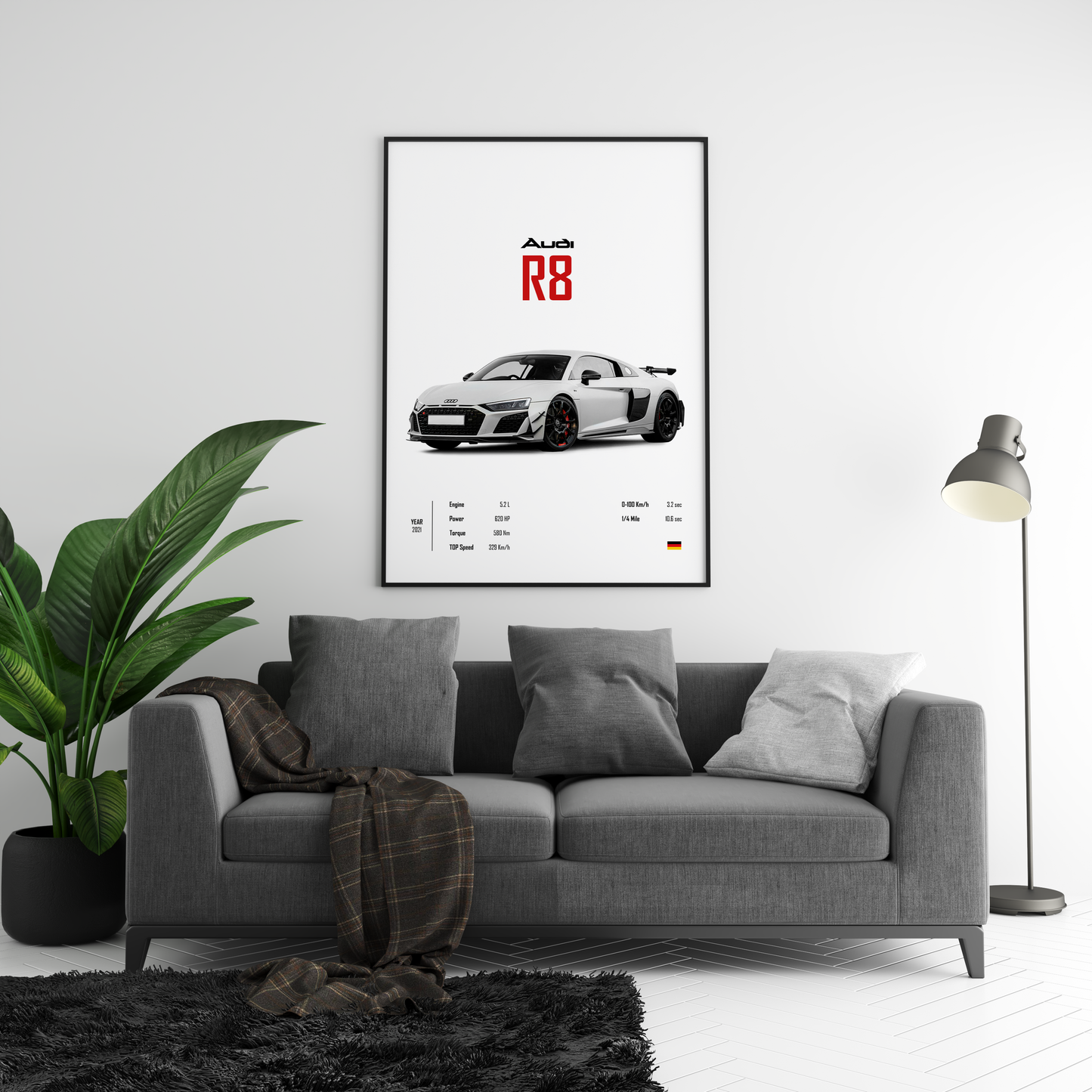 Audi R8 'CORE' Poster