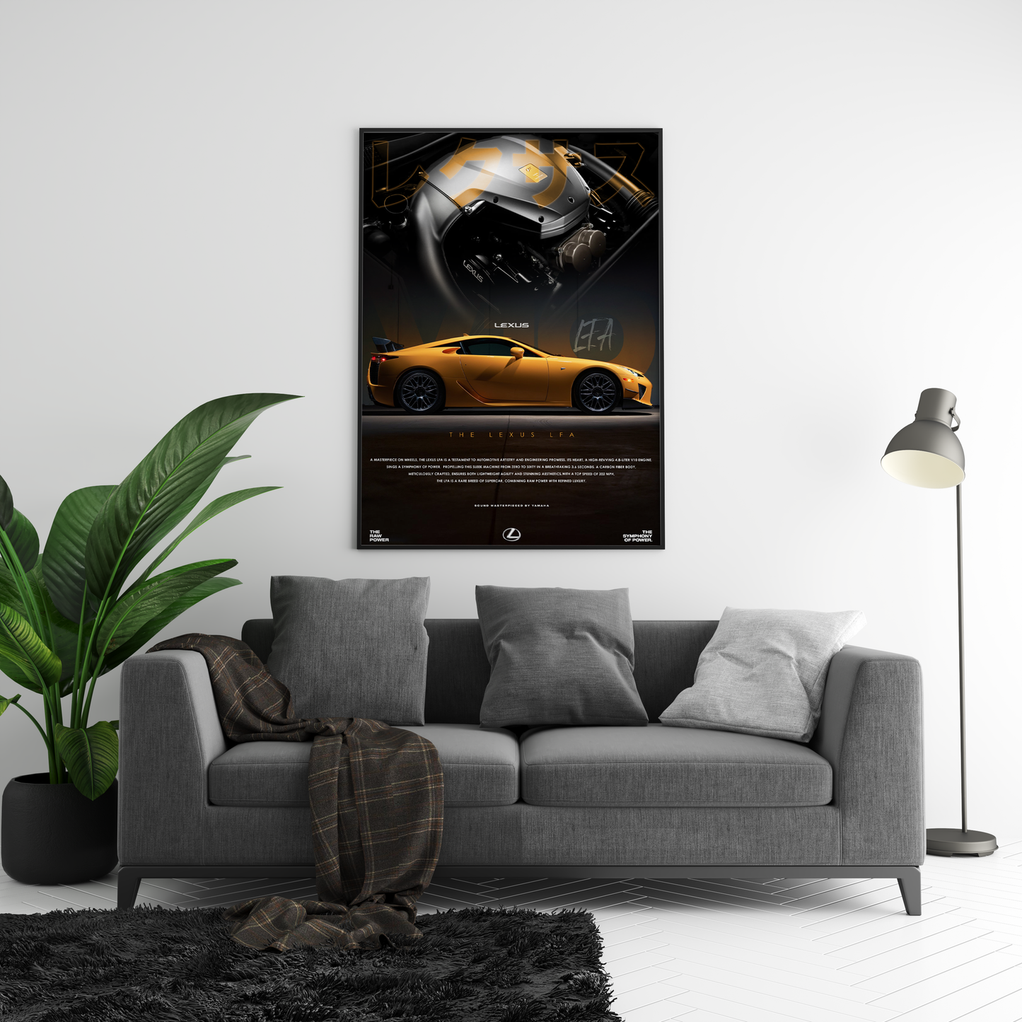 Lexus LFA Concept Poster
