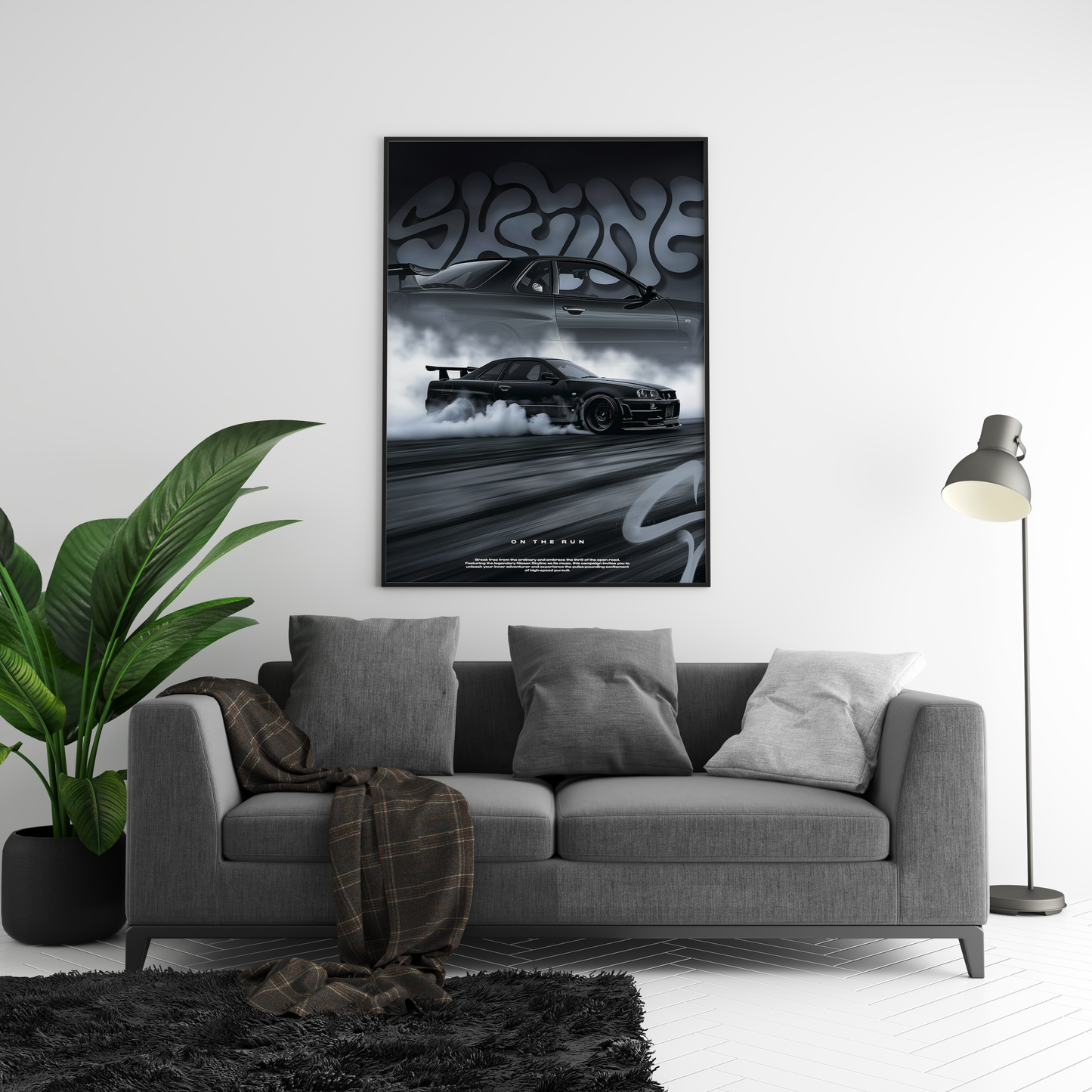 Nissan Skyline R34 Concept Poster