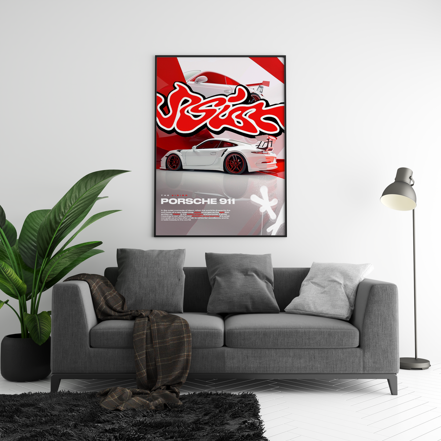 Porsche 911 Concept Poster