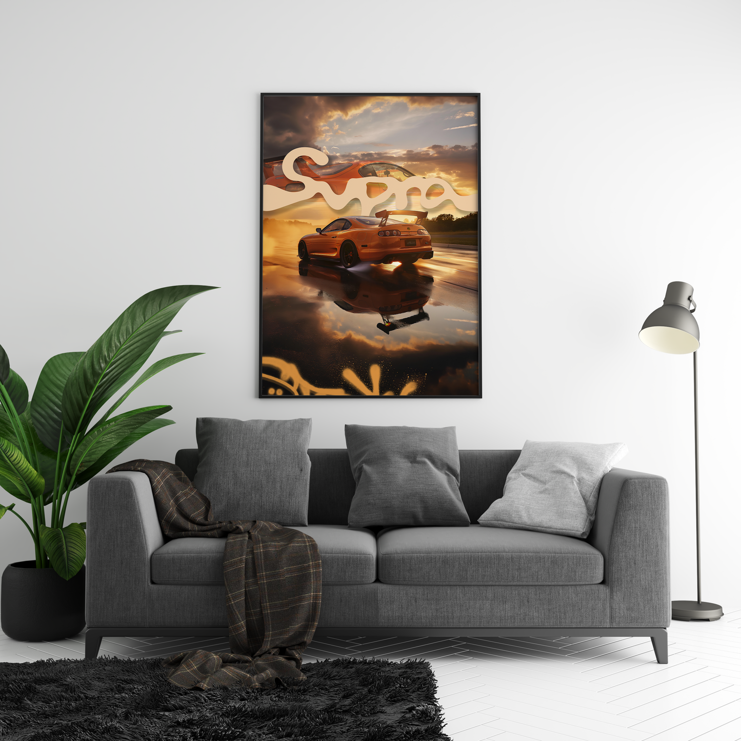 Toyota Supra Mk4 Concept Poster