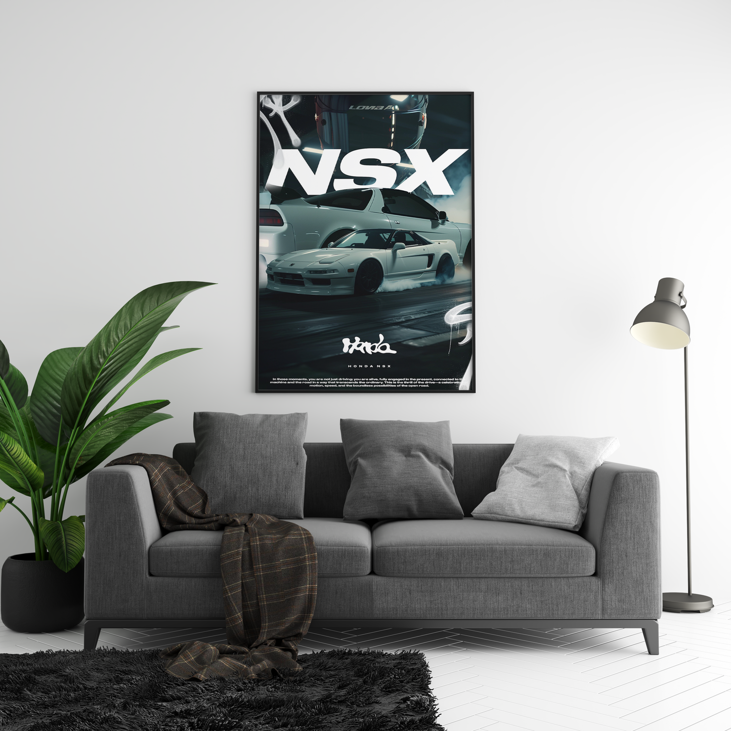 Honda NSX Concept Poster