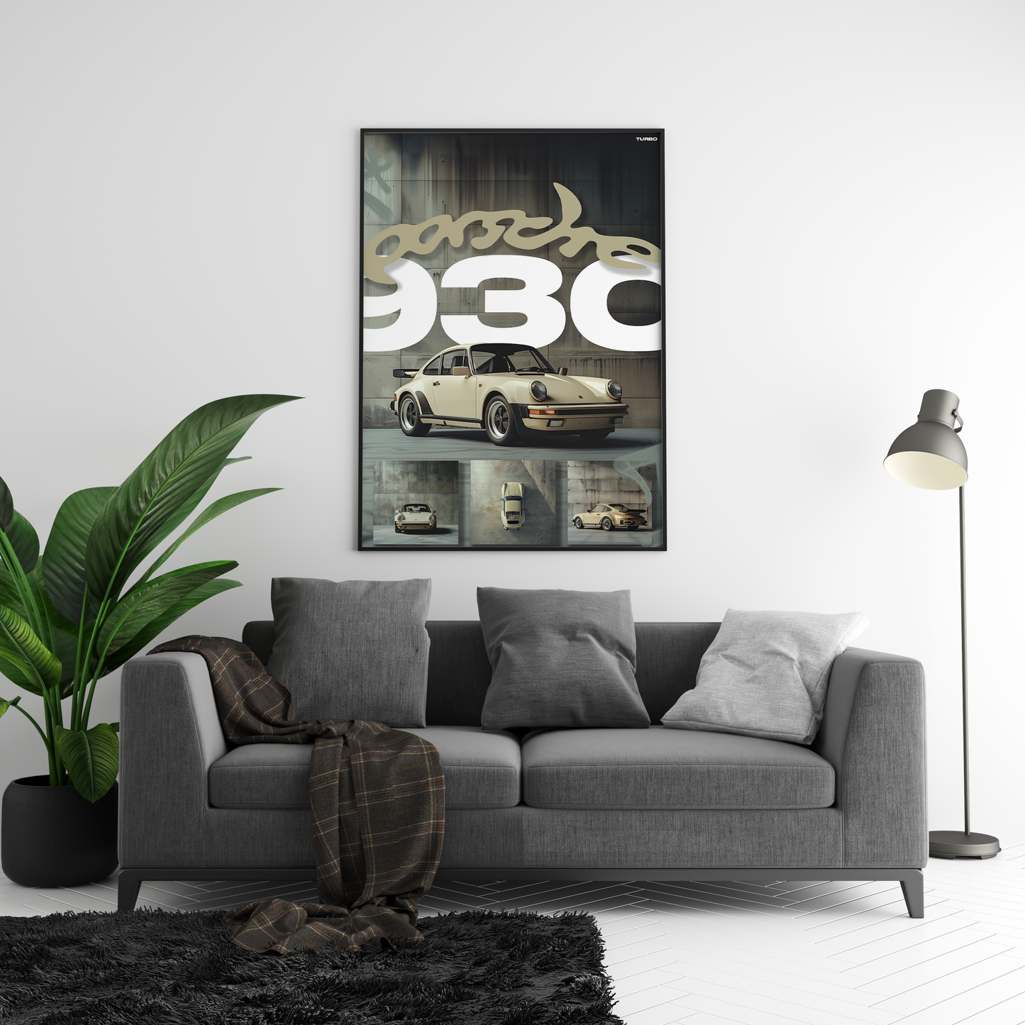 Porsche 930 Concept Poster