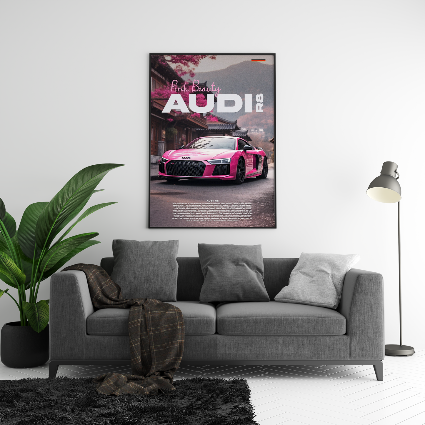 Audi R8 Concept Poster