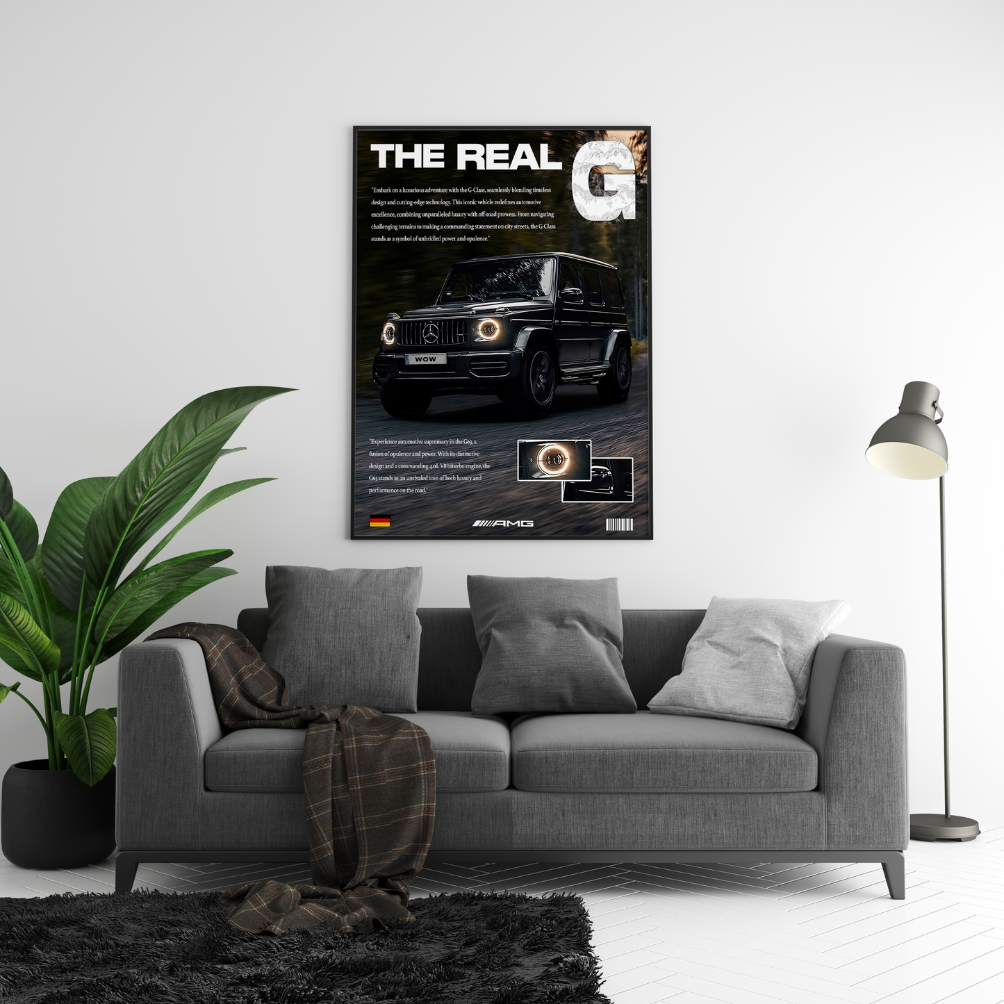 Mercedes G63 Details Poster