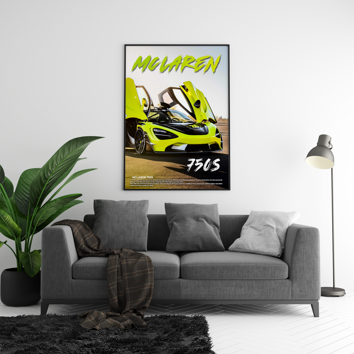 McLaren 750S Concept Poster
