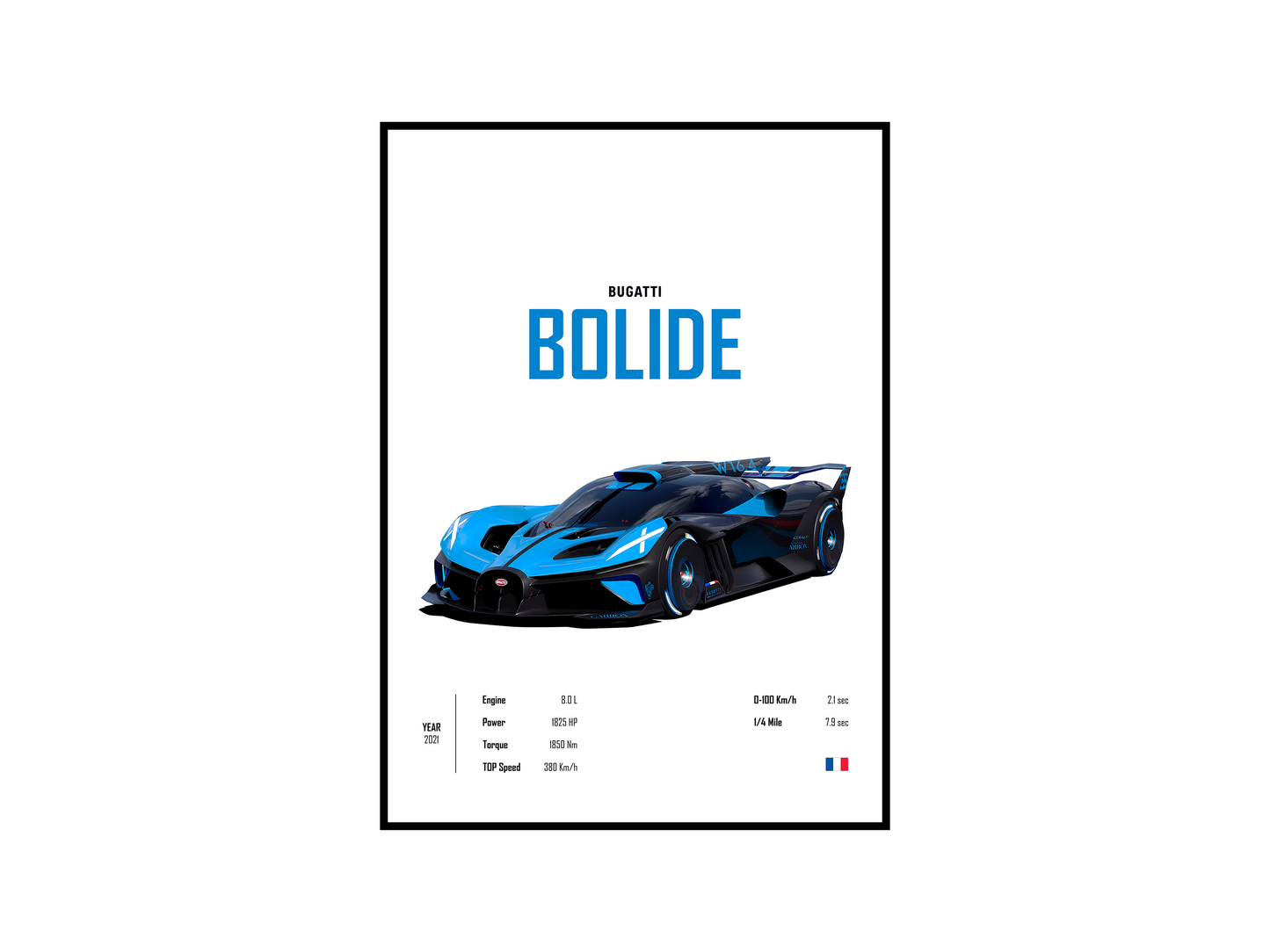 Bugatti Bolide 'CORE' Poster