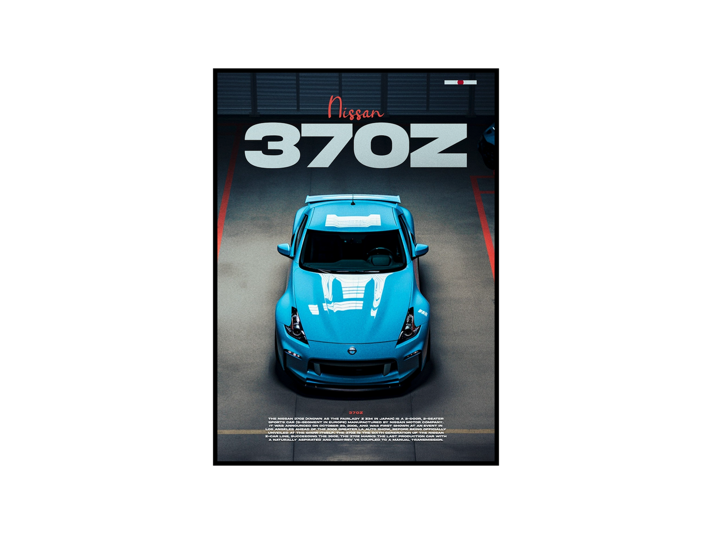 Nissan 370Z Concept Poster