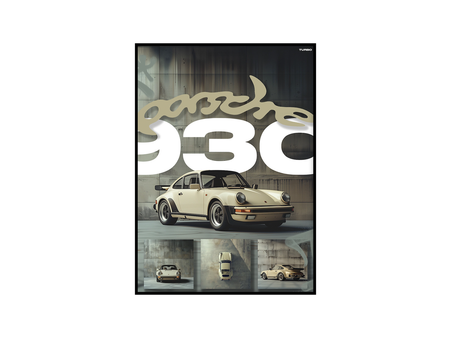 Porsche 930 Concept Poster