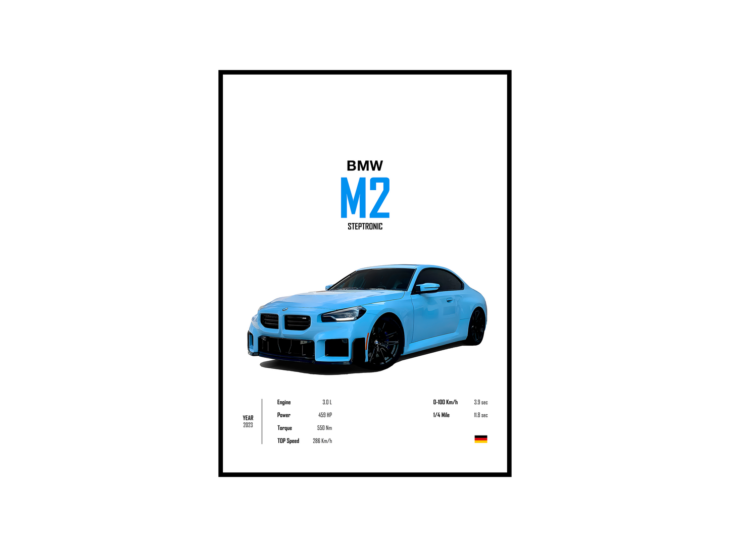 BMW M2 'CORE' Poster