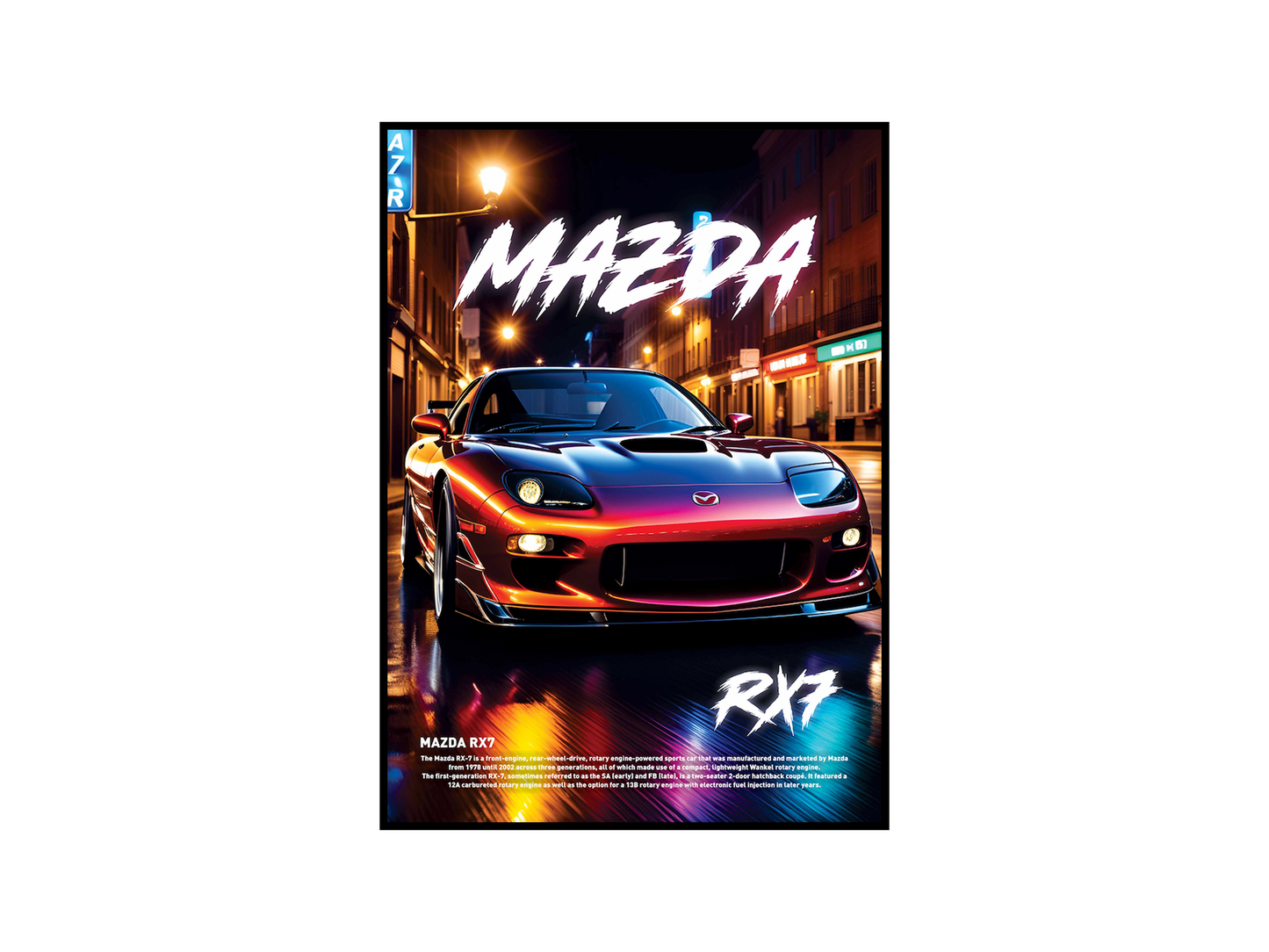 Mazda RX-7 Concept Poster