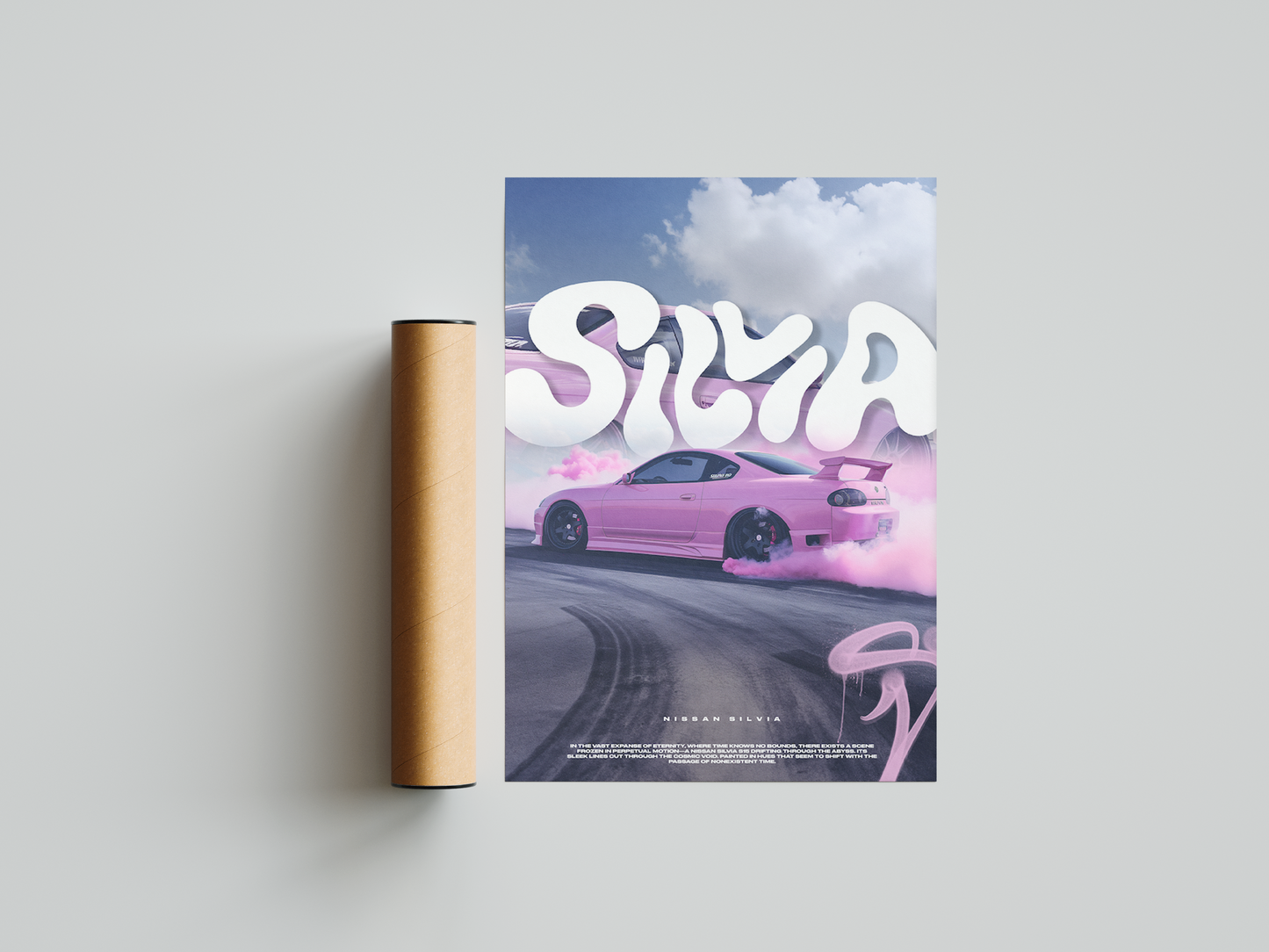 Nissan Silvia Concept Poster