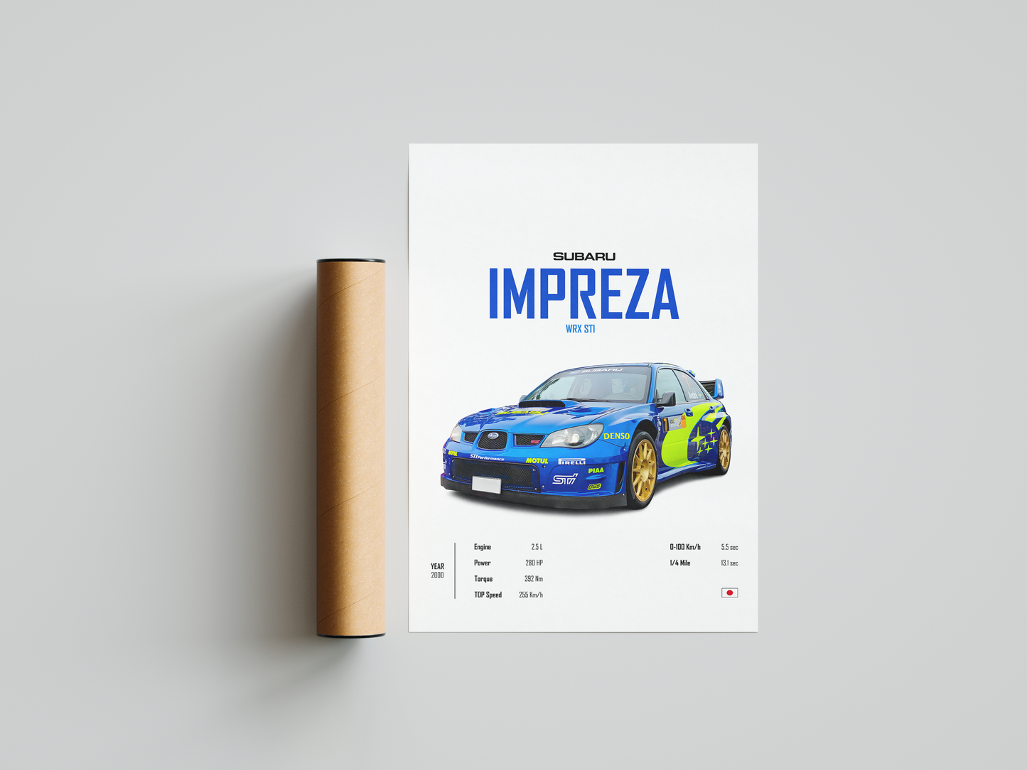 Subaru Impreza 'CORE' Poster