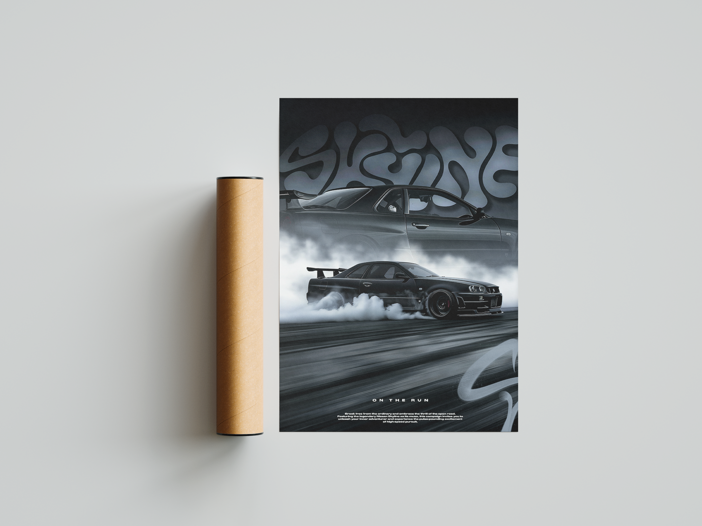 Nissan Skyline R34 Concept Poster