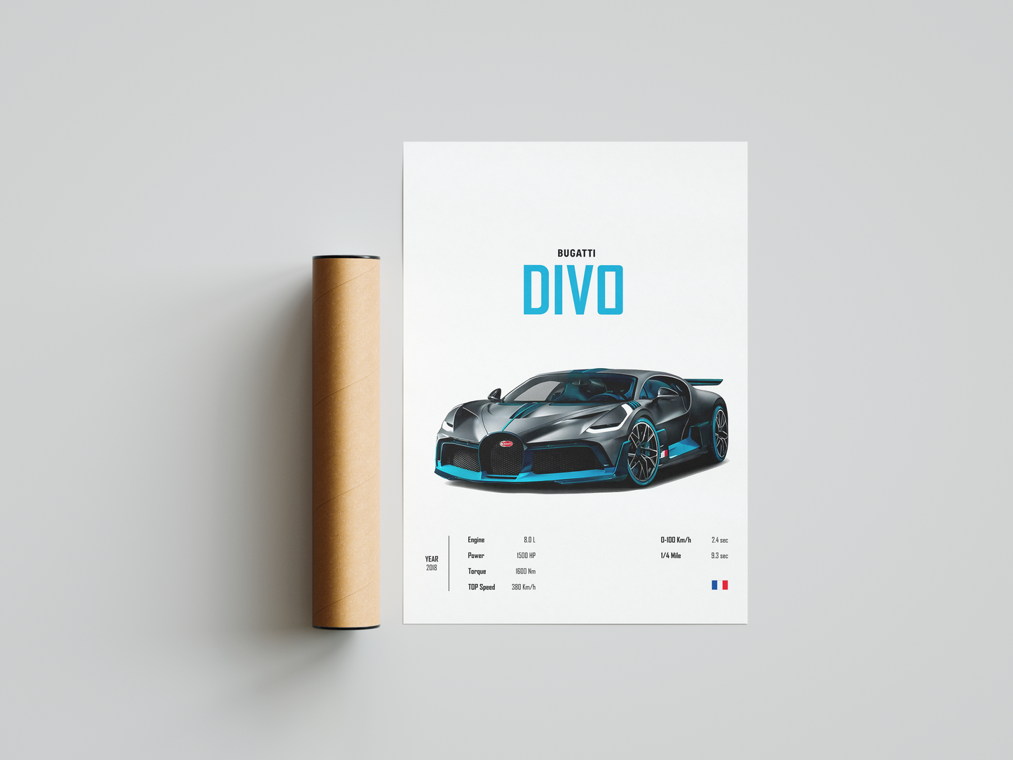 Bugatti Divo 'CORE' Poster