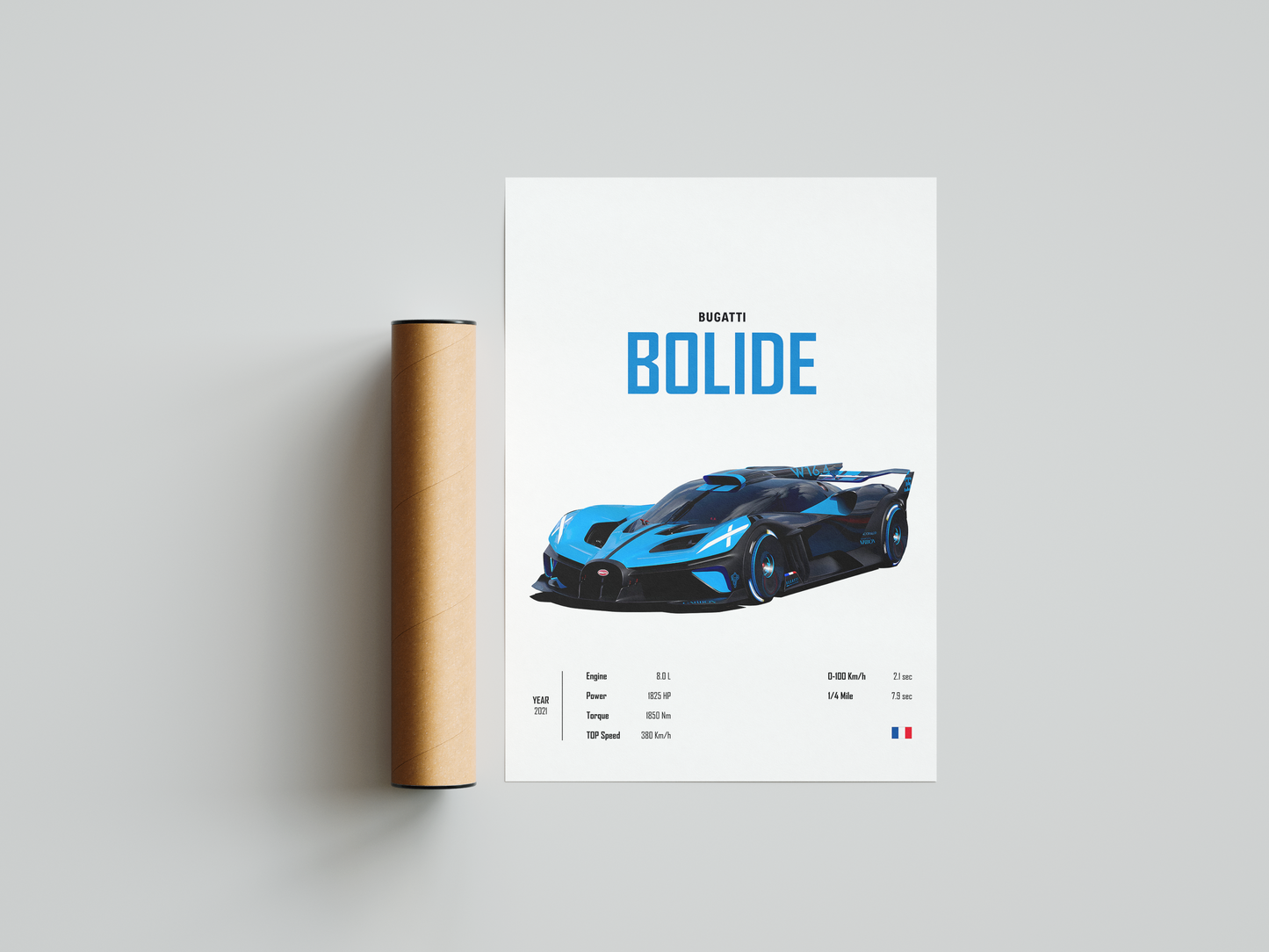 Bugatti Bolide 'CORE' Poster